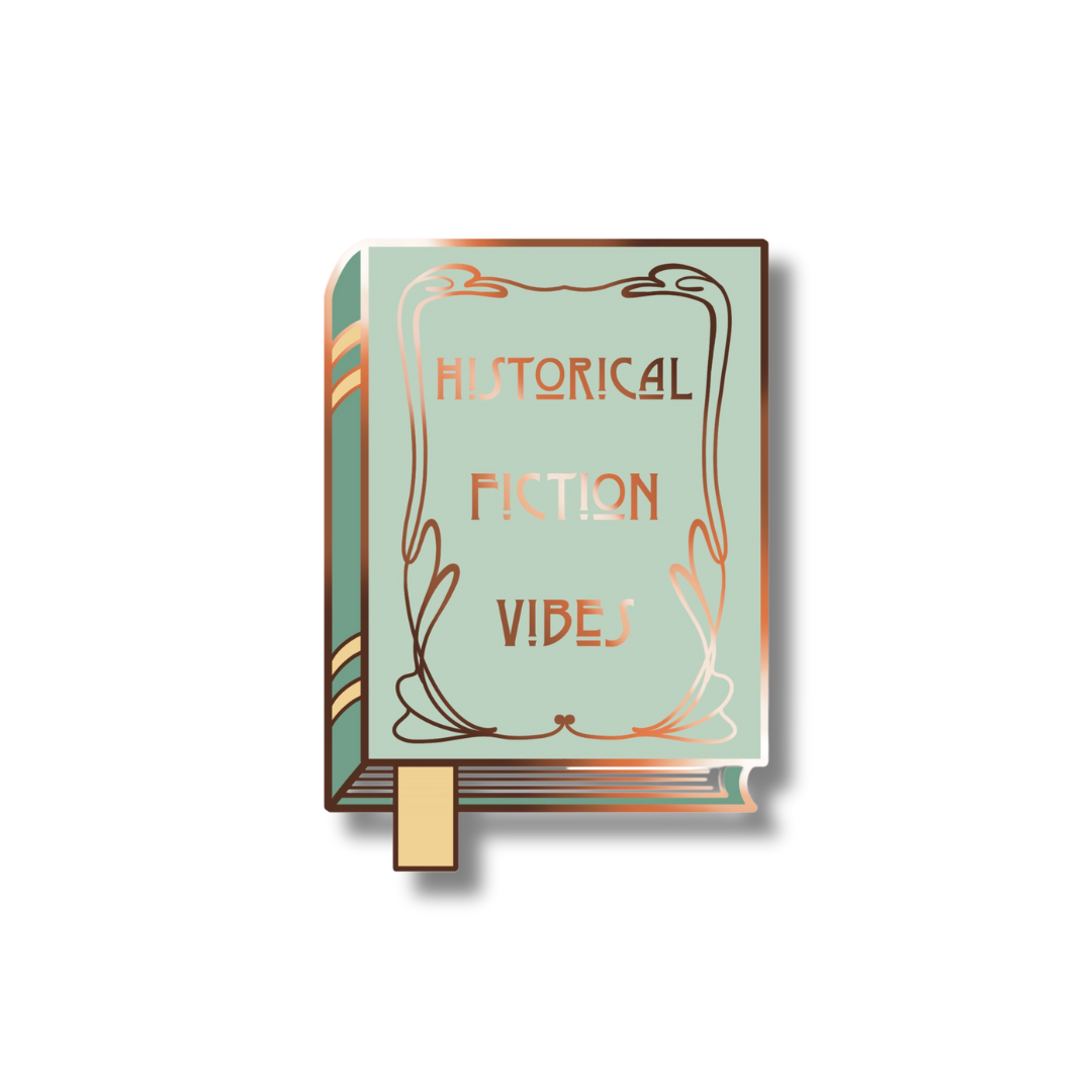 Historical Fiction Vibes Enamel Pin