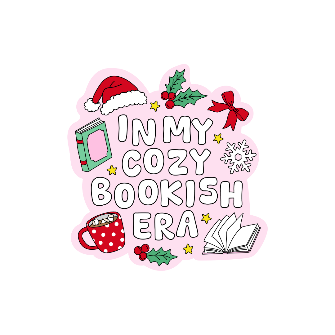 In My Cozy Bookish Era Kindle Dust Plug Charm