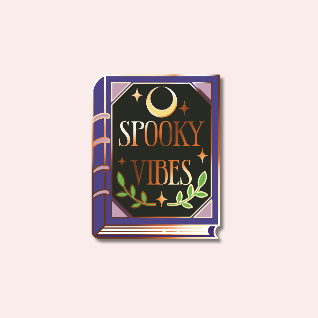 Spooky Vibes Enamel Pin
