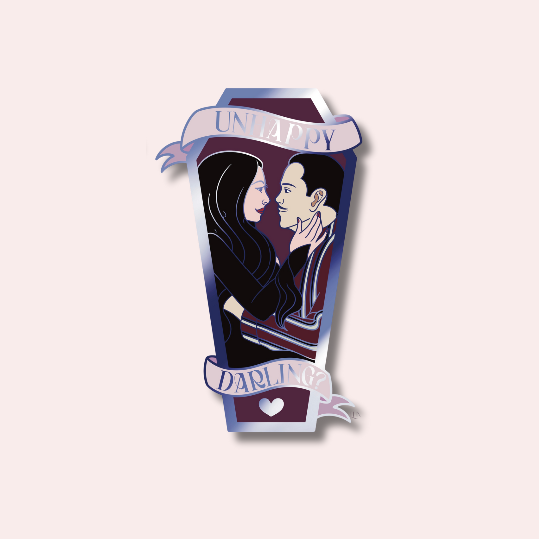 Unhappy Darling Enamel Pin