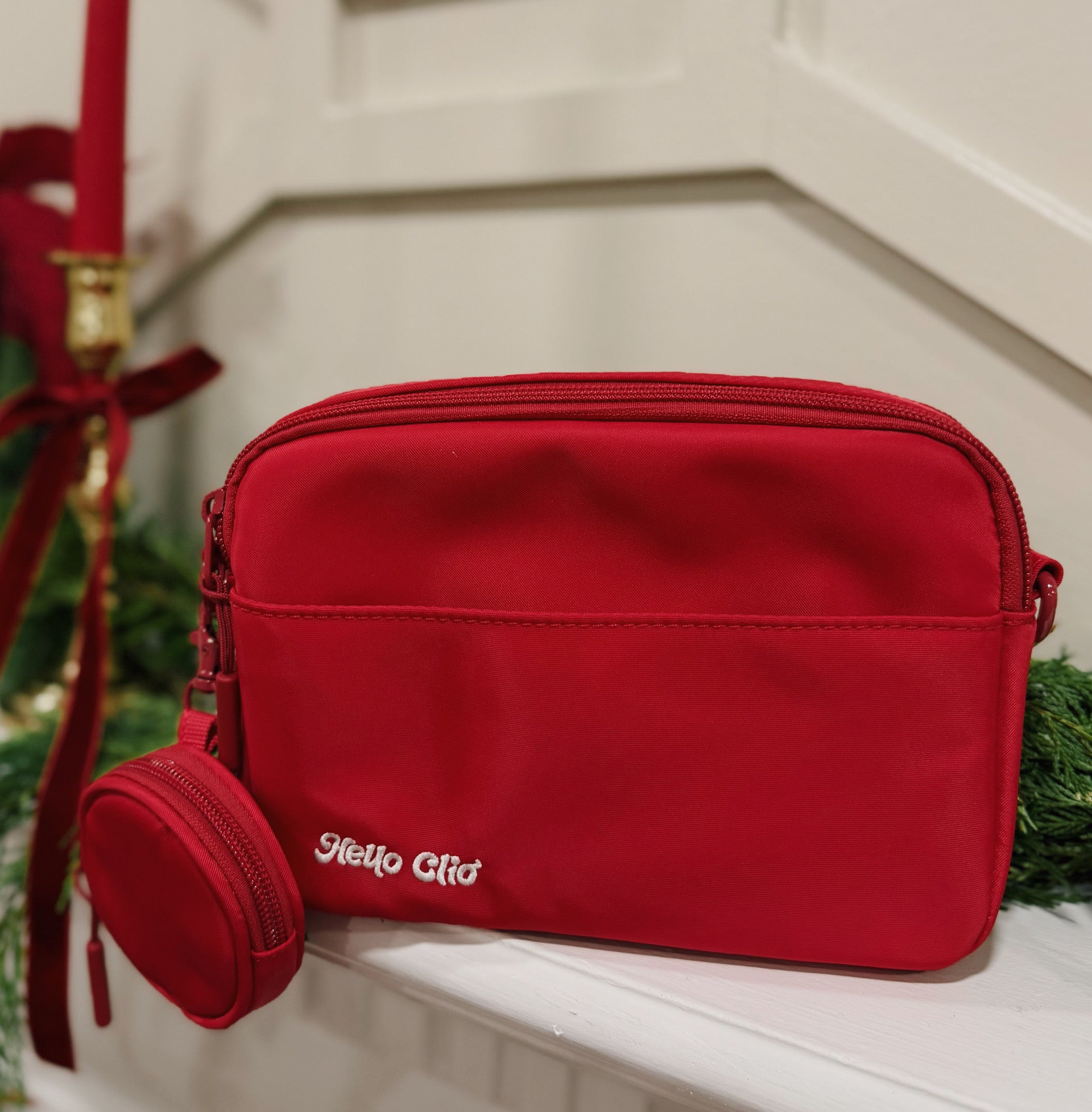 Dirty Shirley Original Hello Clio Kindle Belt Bag