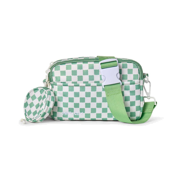 Hello Clio crossbody belt bag in Pistachio Crème