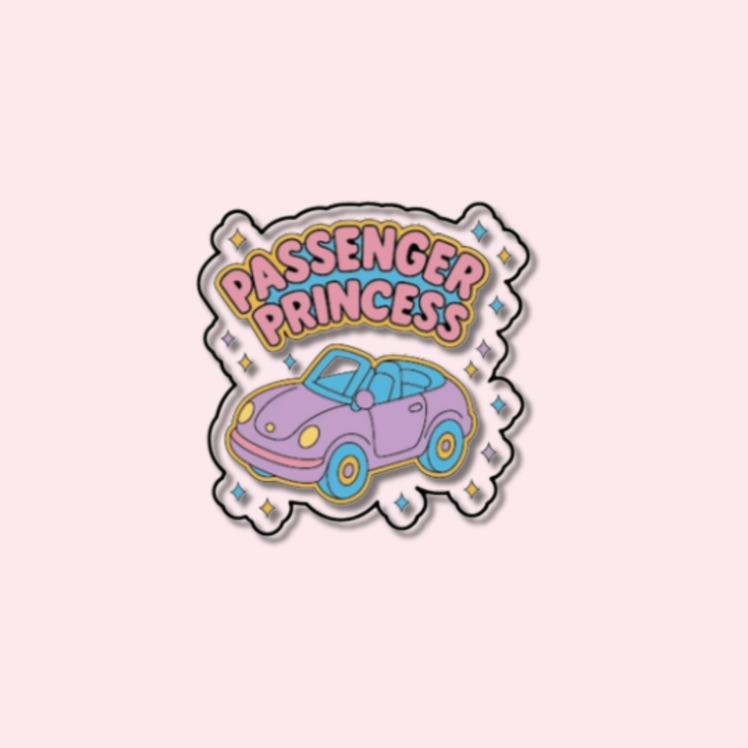 Passenger Princes Enamel Pin