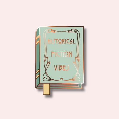Historical Fiction Vibes Enamel Pin