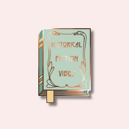 Historical Fiction Vibes Enamel Pin