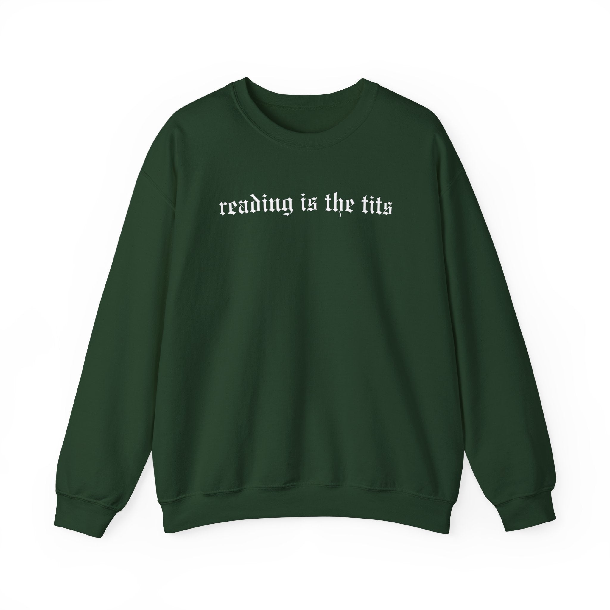 Reading is the Tits Crewneck