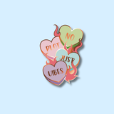 No Plot Just Spice Enamel Pin