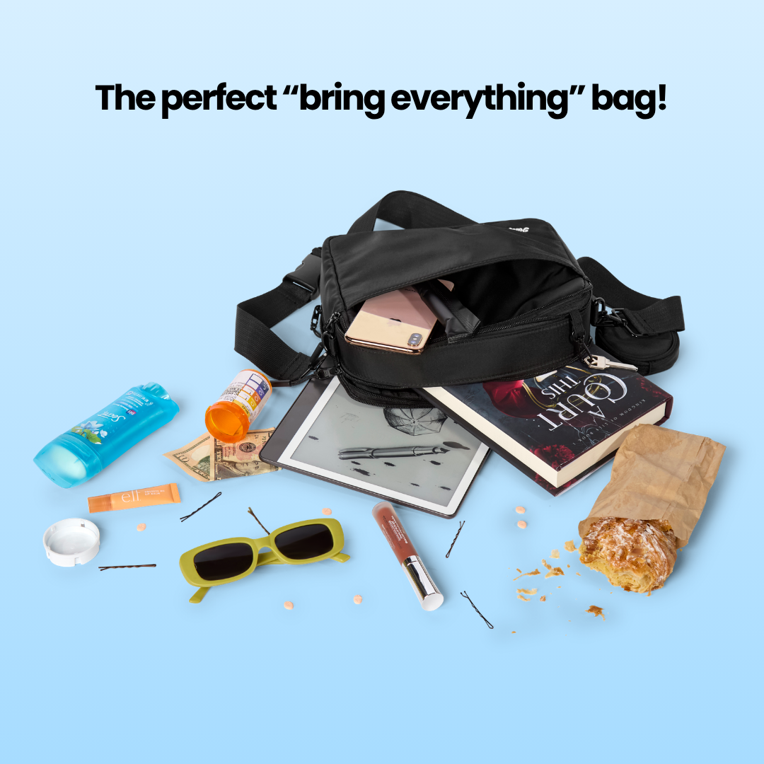 The Triple Scoop eReader Belt Bag