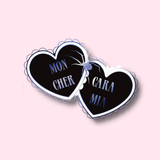Mon Cher/Cara Mia Enamel Pin