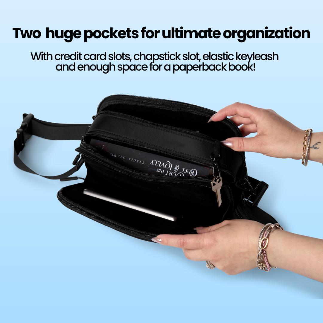 mignon オフショルダー ブラック リブ heve cygne Buy Double Scoop Bag for Organized Essentials Carry | Hello Clio