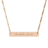Bookish Mama Bar Necklace
