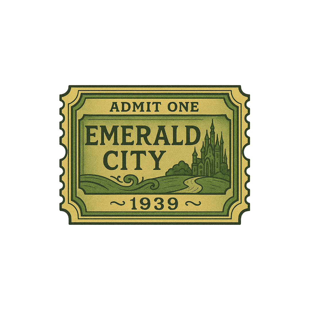 Ticket to the Emerald City Dust Plug