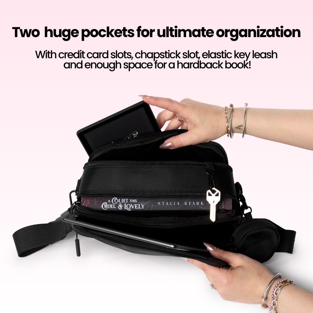 The Double Scoop eReader Belt Bag