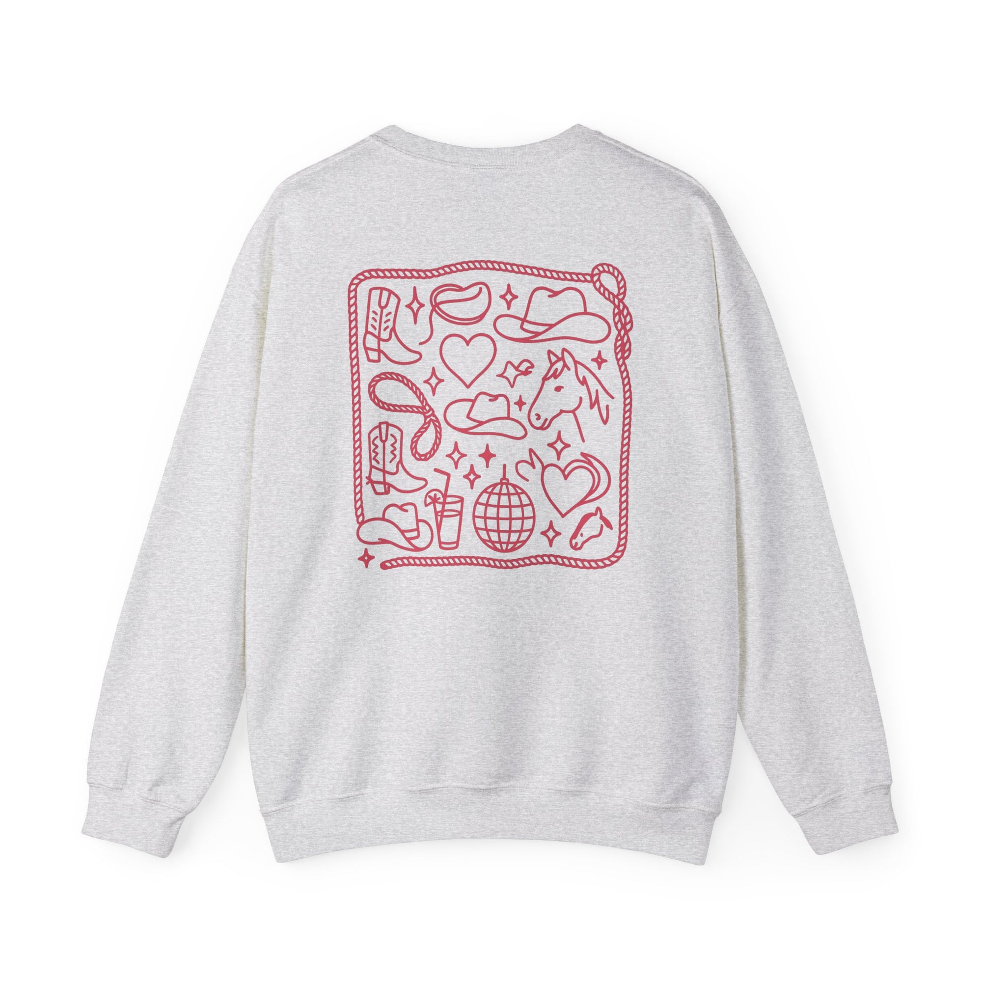 Cowboy Romance Vibes Crewneck Sweatshirt