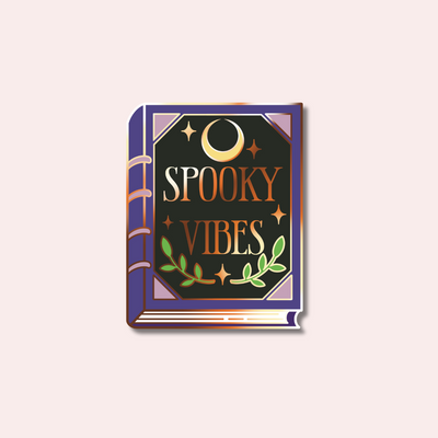 Spooky Vibes Enamel Pin