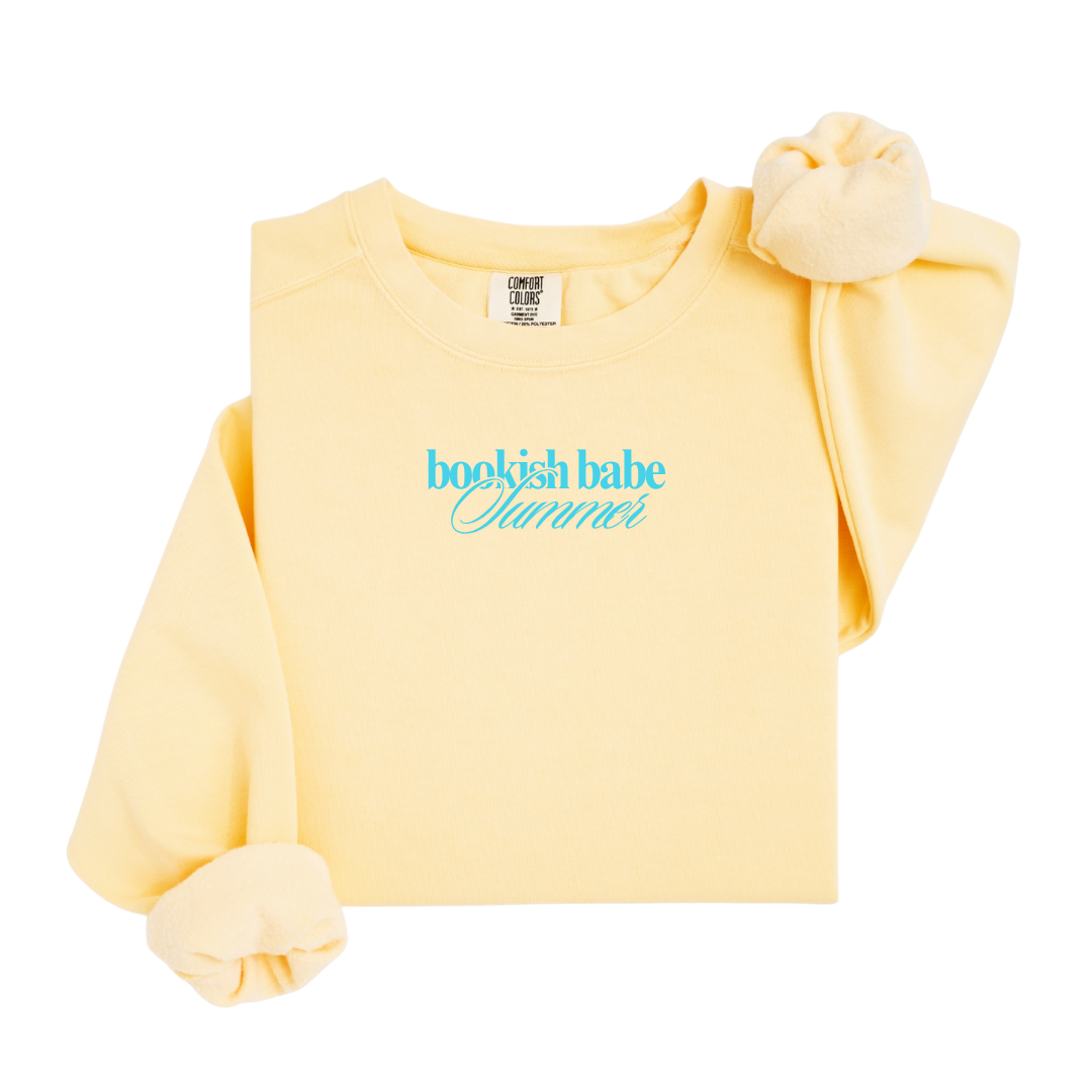 Bookish Babe Summer Crewneck