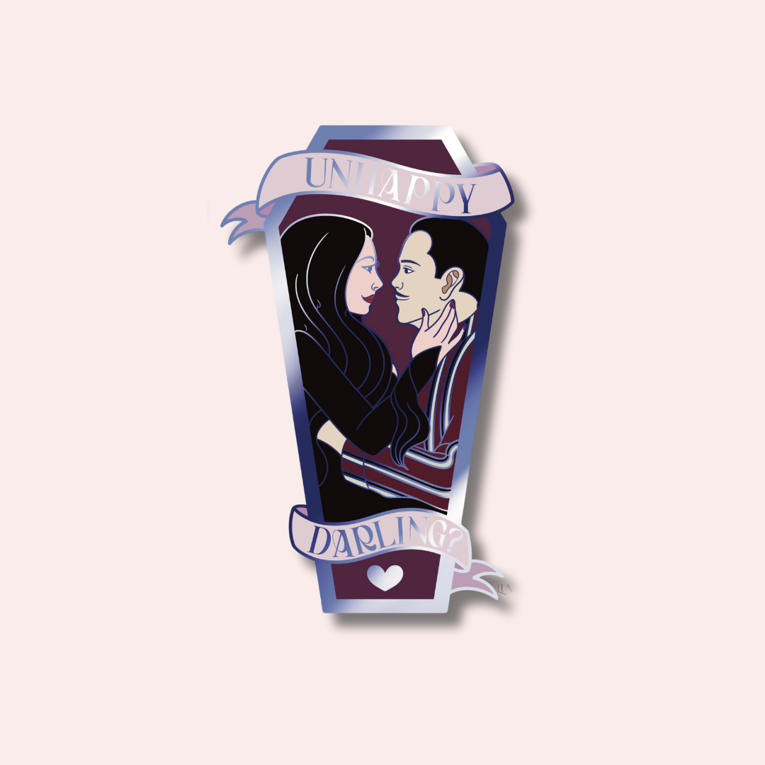 Unhappy Darling Enamel Pin (pre-order)