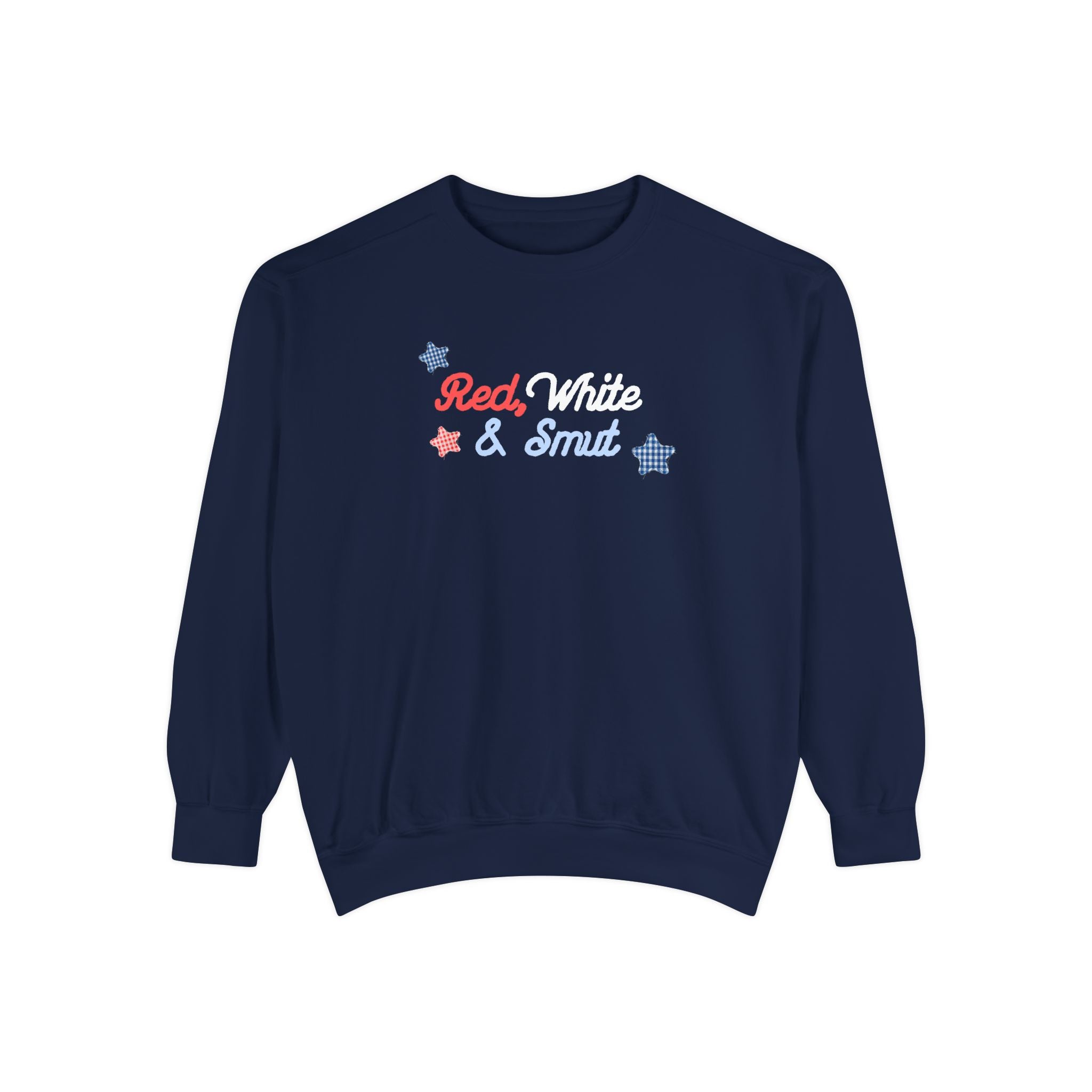 Red, White & Smut Bookish Crewneck