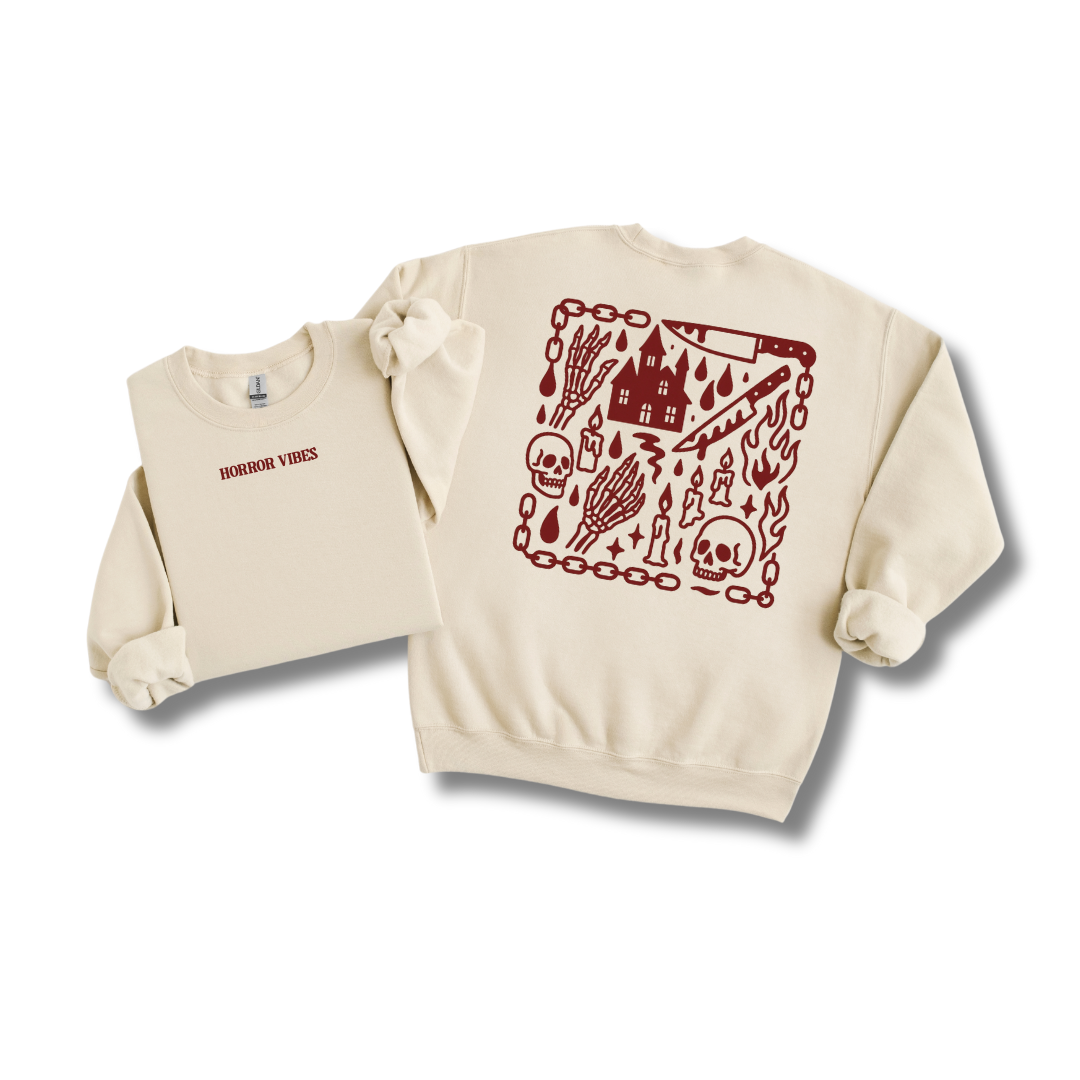 Horror Vibes Crewneck Sweatshirt