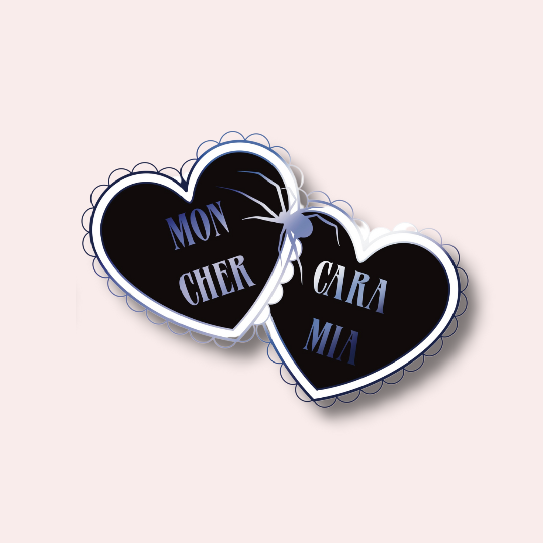 Mon Cher/Cara Mia Enamel Pin (pre-order)