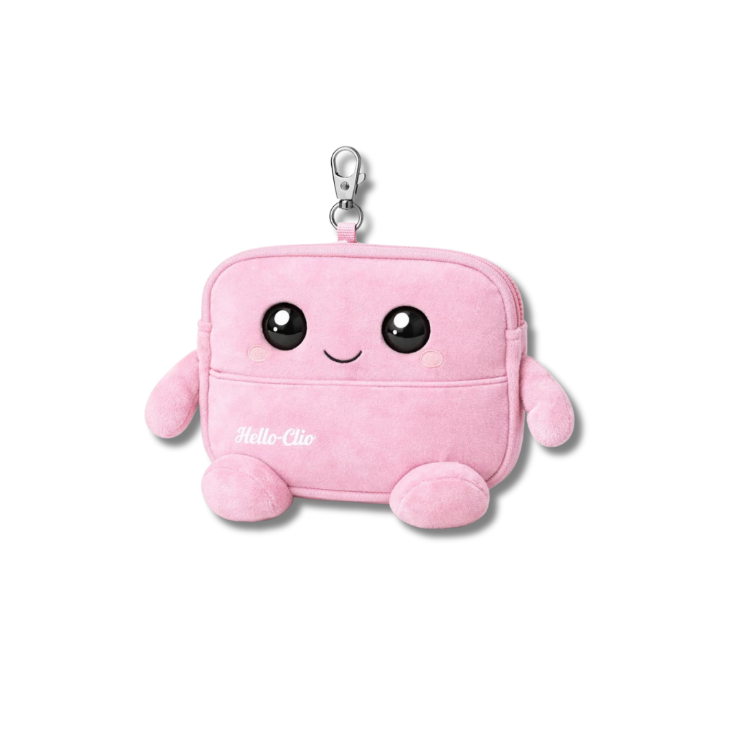 Clio Critter Plush Keychain