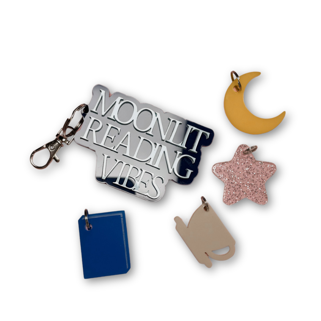 Bookish Genre Keychain