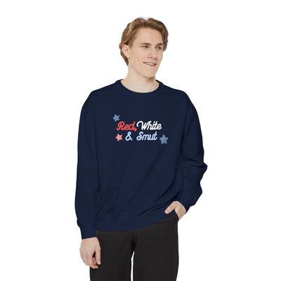Red, White & Smut Bookish Crewneck