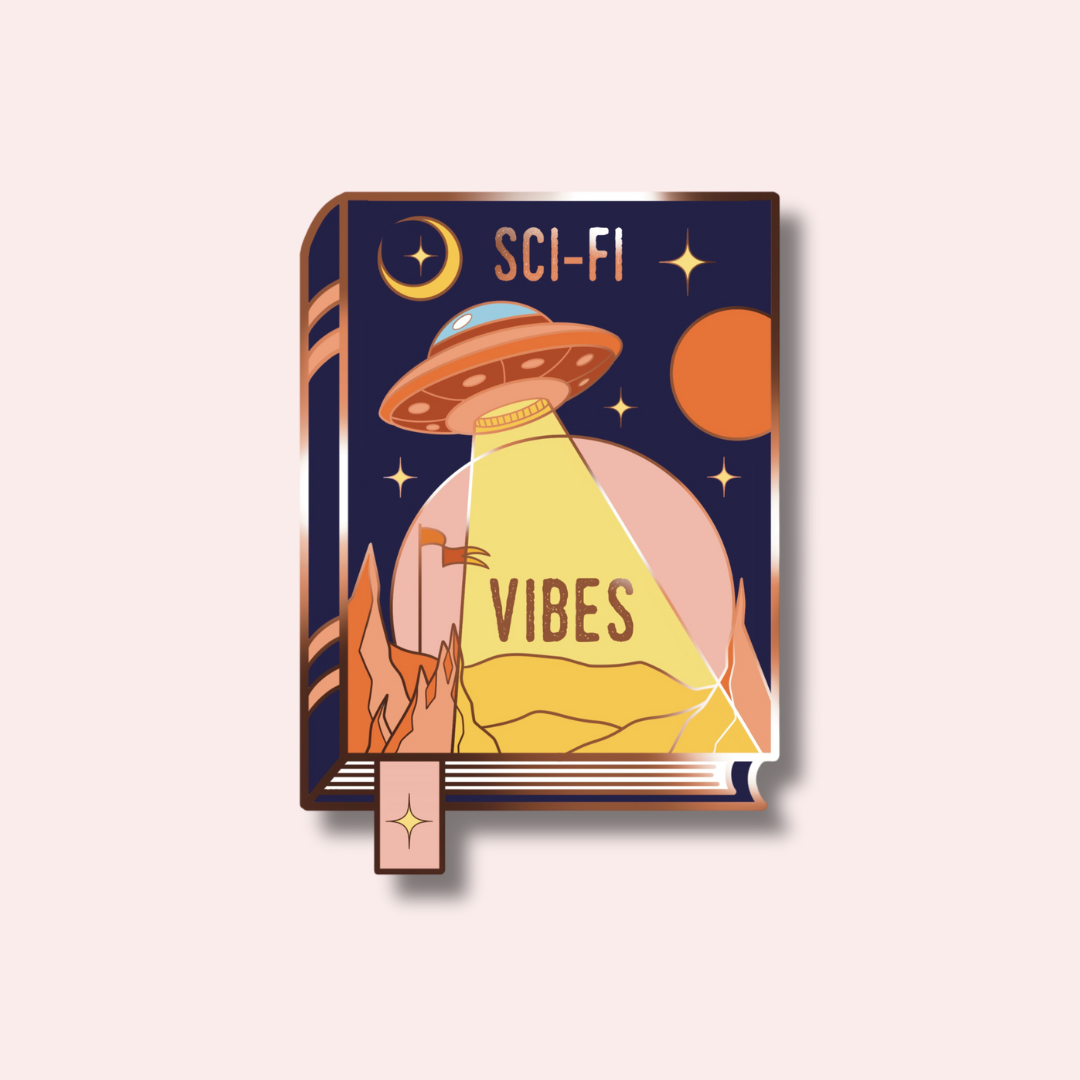 Sci-Fi Vibes Enamel Pin