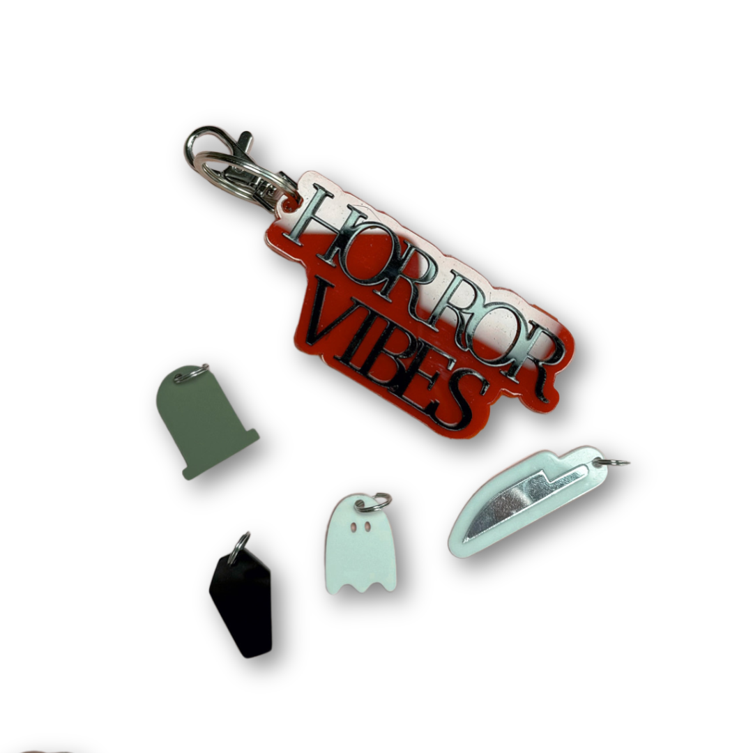 Bookish Genre Keychain