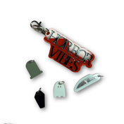 Bookish Genre Keychain