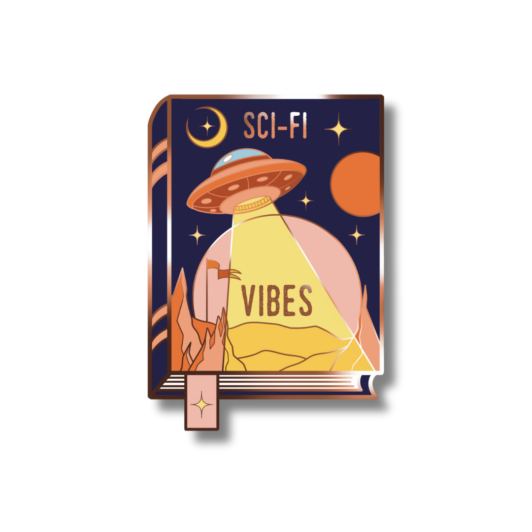 Sci-Fi Vibes Enamel Pin