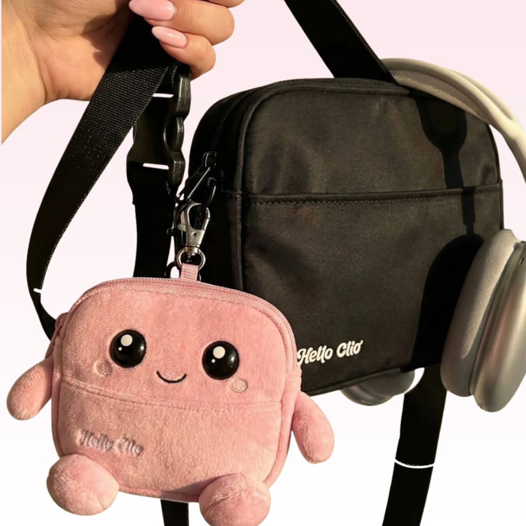 Clio Critter Plush Keychain