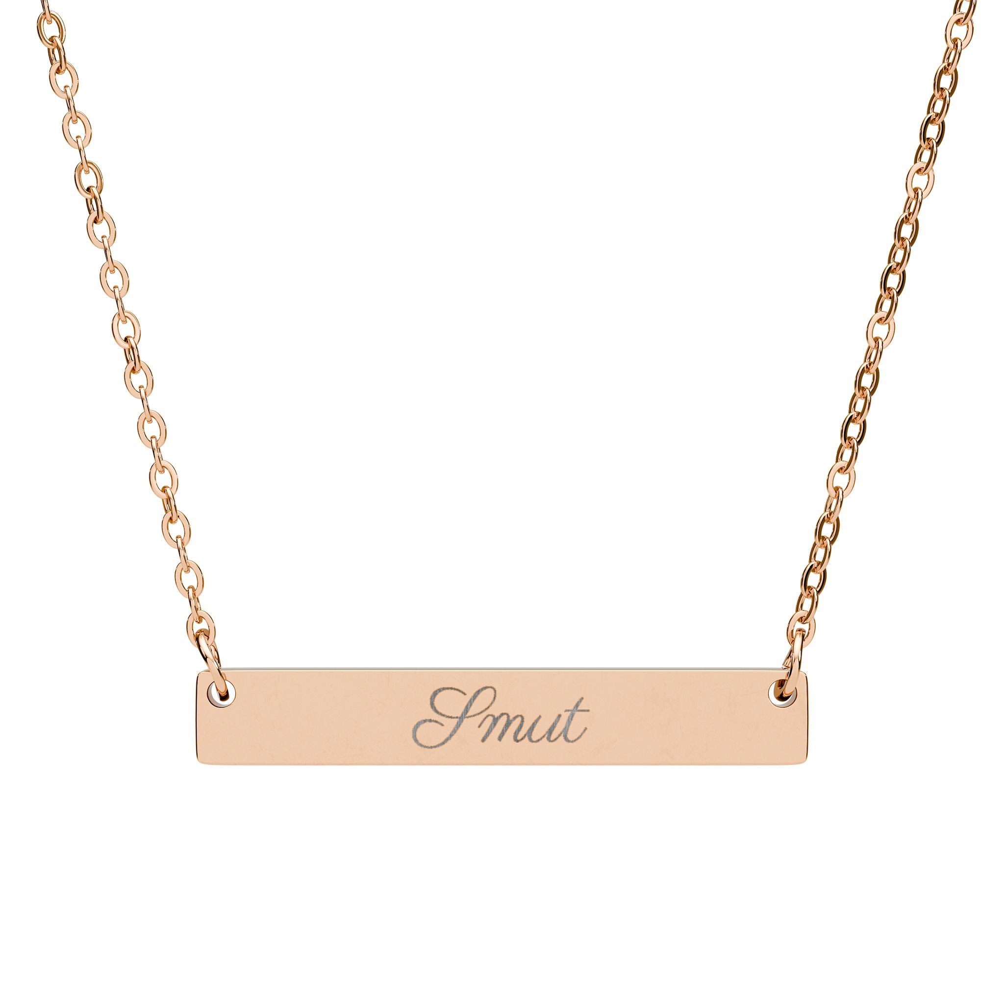 Smut Bookish Bar Necklace