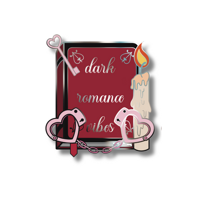 Dark Romance Vibes Enamel Pin