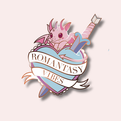 Romantasy Vibes Enamel Pin