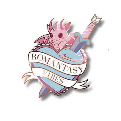 Romantasy Vibes Enamel Pin