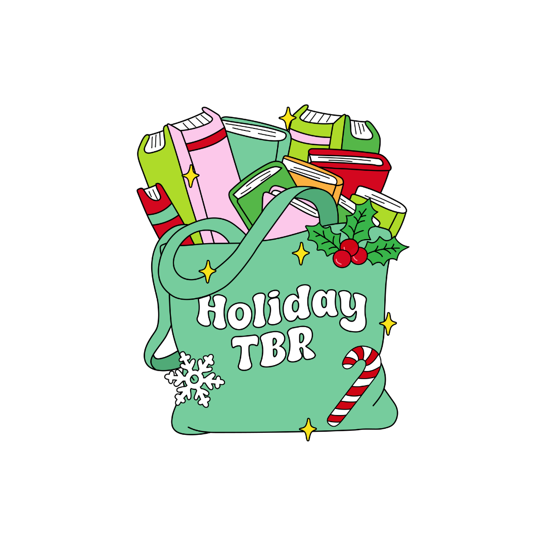 Holiday TBR Bookish Sticker