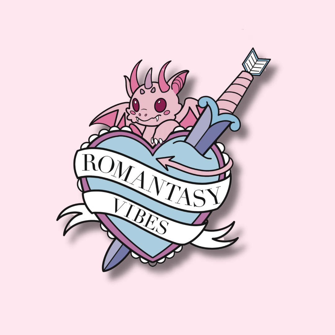 Romantasy Vibes Enamel Pin