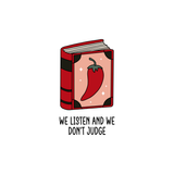 We Listen and We Don't Judge Kindle Dust Plug