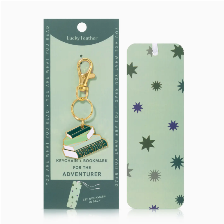 Adventure Keychain & Bookmark