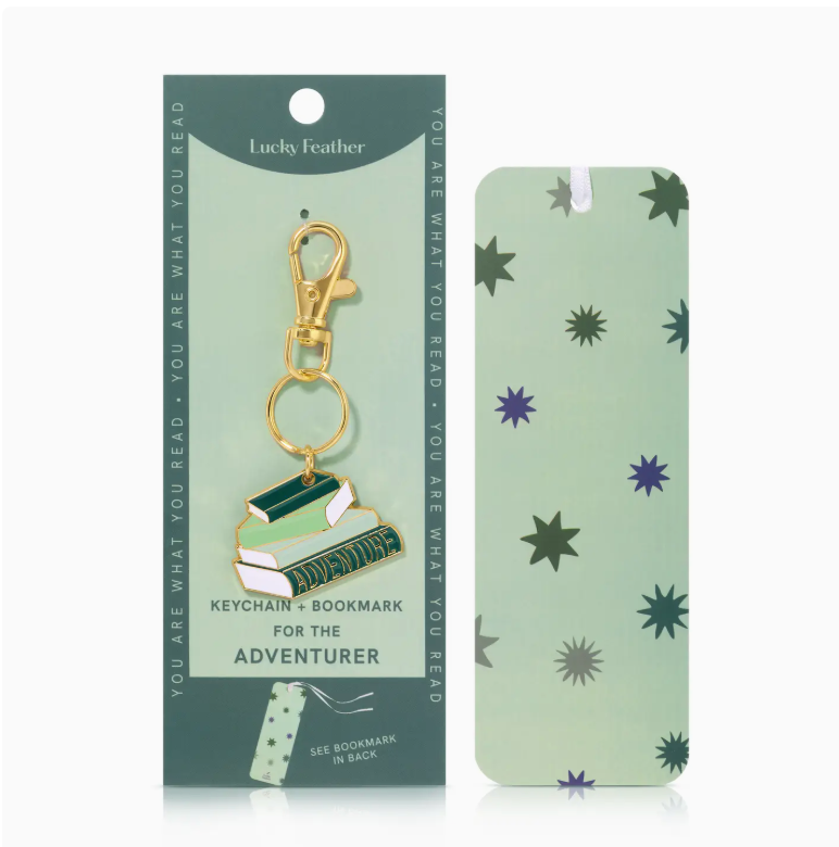 Adventure Keychain & Bookmark