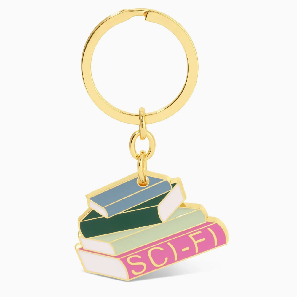 Sci-Fi Keychain & Bookmark