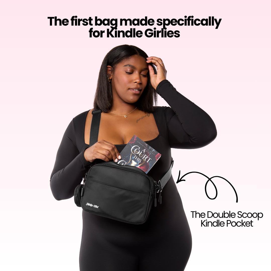 The Double Scoop eReader Belt Bag