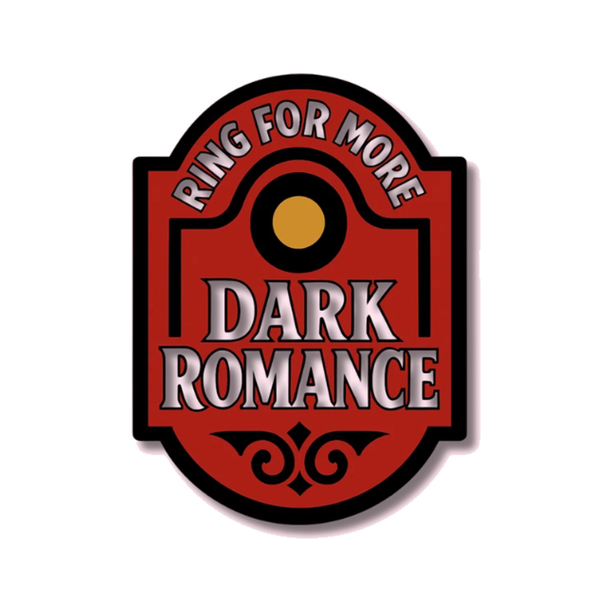 Ring for More Dark Romance enamel pin