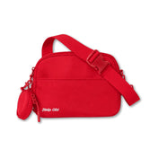 Dirty Shirley Hello Clio Double Scoop belt bag on a white background