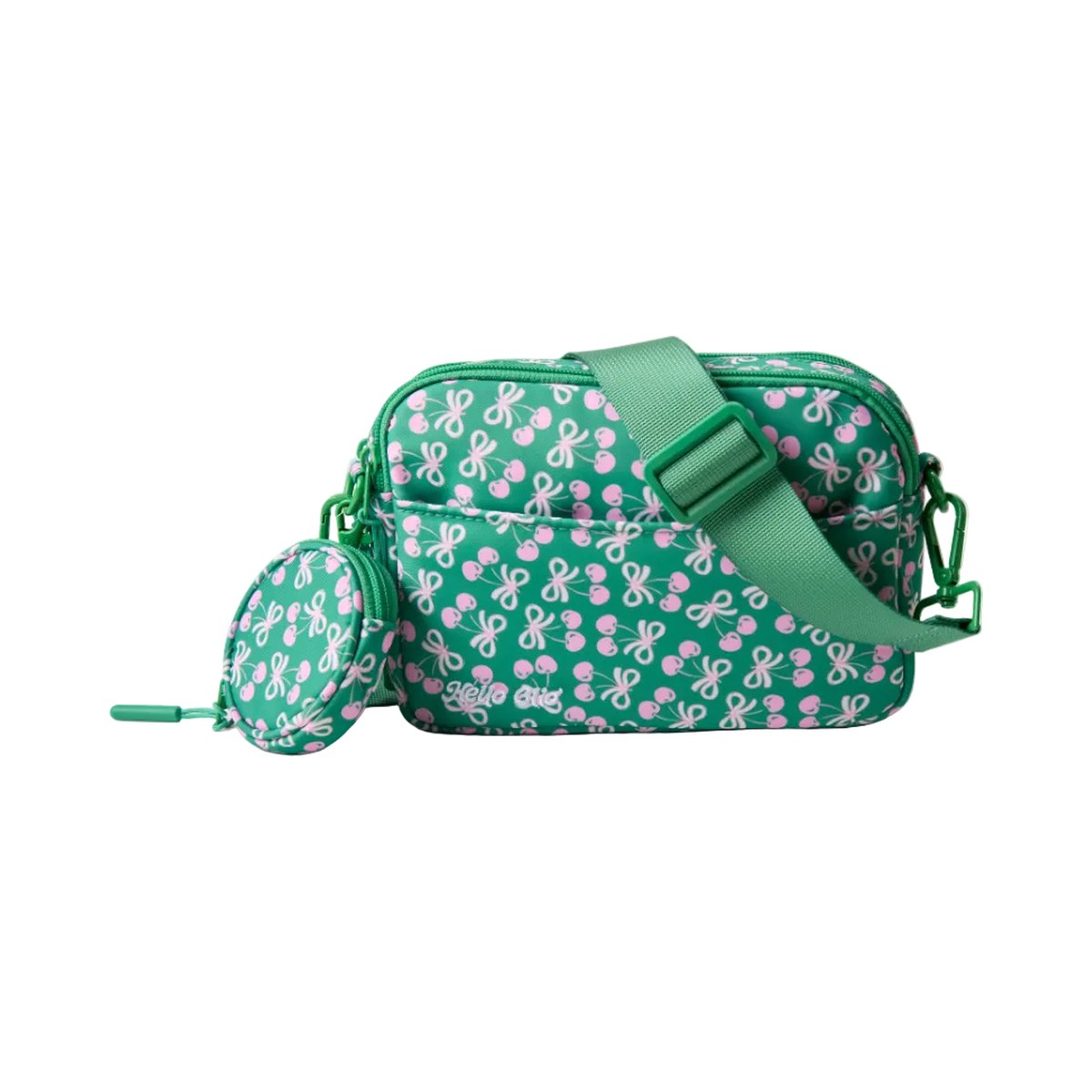 Cherries On Rodeo Hello Clio Original belt bag on a white background
