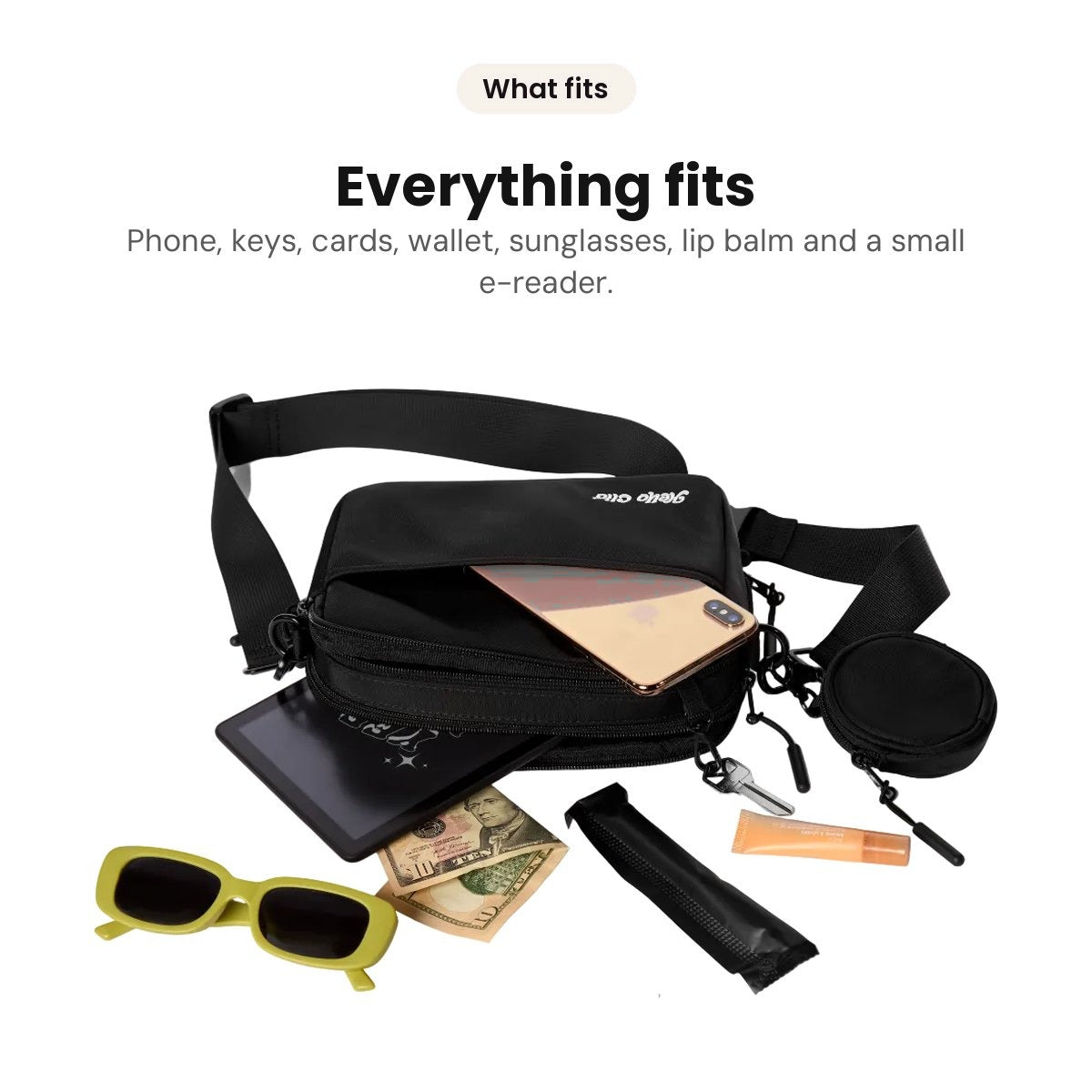Hello Clio Original: Everything that fits inside