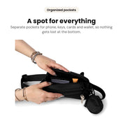 Hello Clio Original: Organized pockets so nothing gets lost